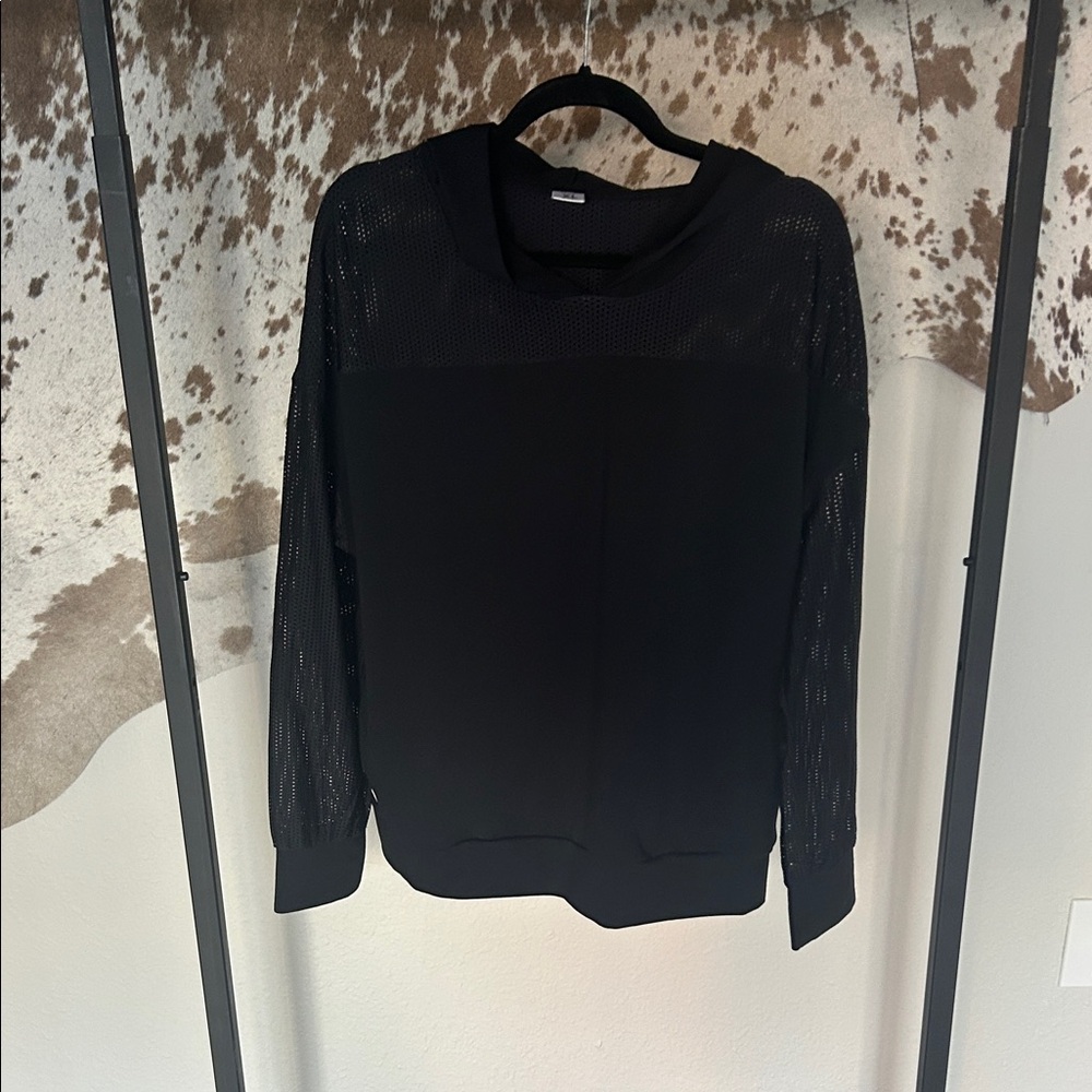 Senita Athletics Mesh Hoodie